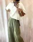 Allyn Boxy Tee: Sustainable Warmth & Effortless Style in Natural