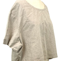 Allyn Boxy Tee Organic Hemp Cotton in Natural