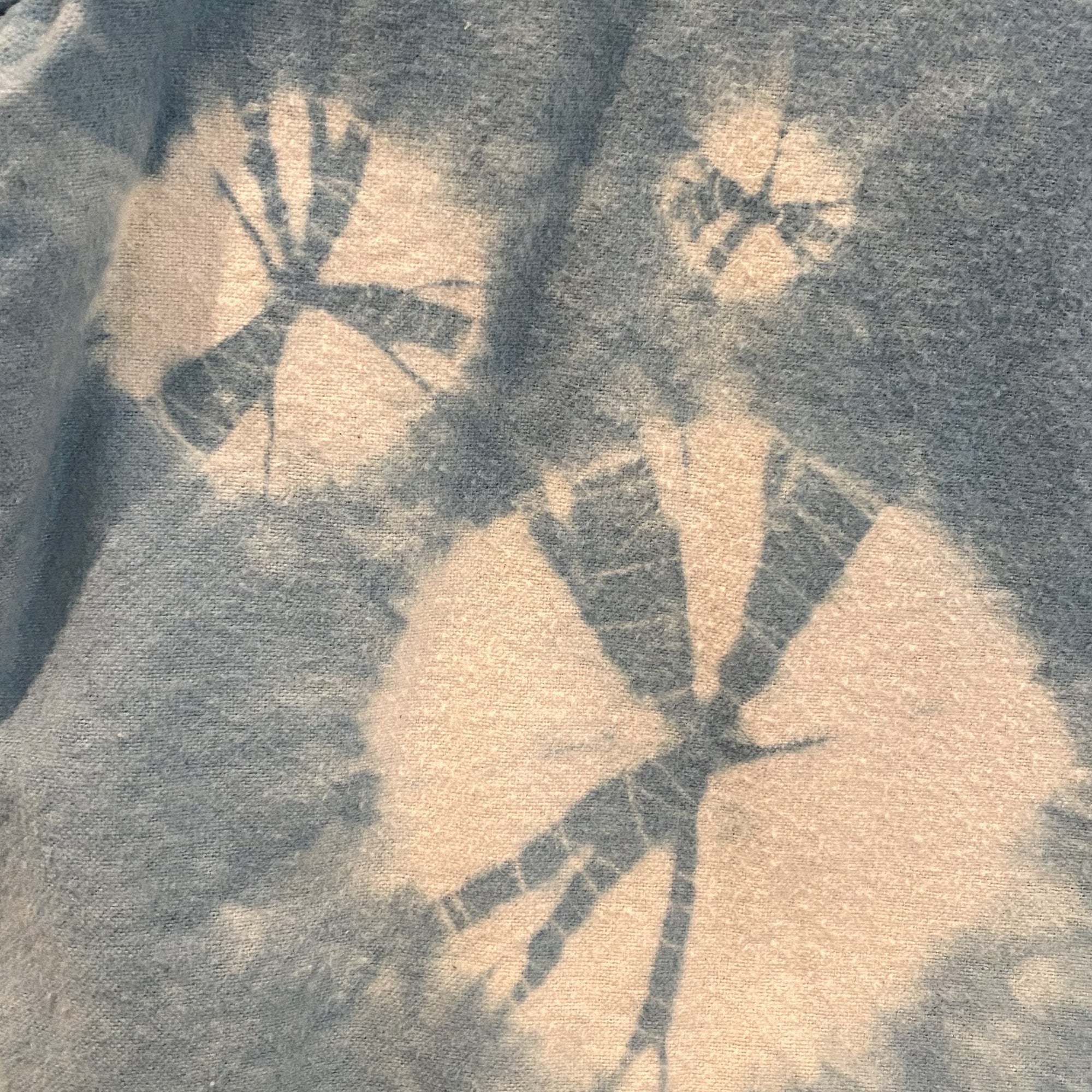 Allyn Boxy Tee in Blue Flannel | Pattern A