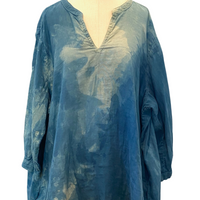 Tunic in Blue Mist |Botanically Dyed Cotton