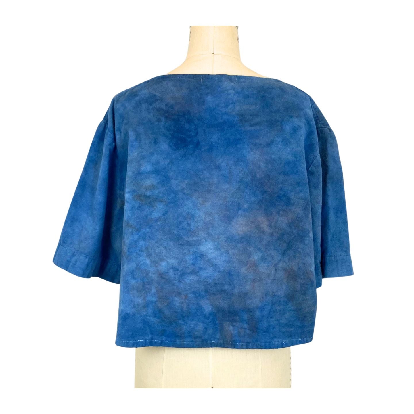 Blue Petal Flannel Boxy Allyn T