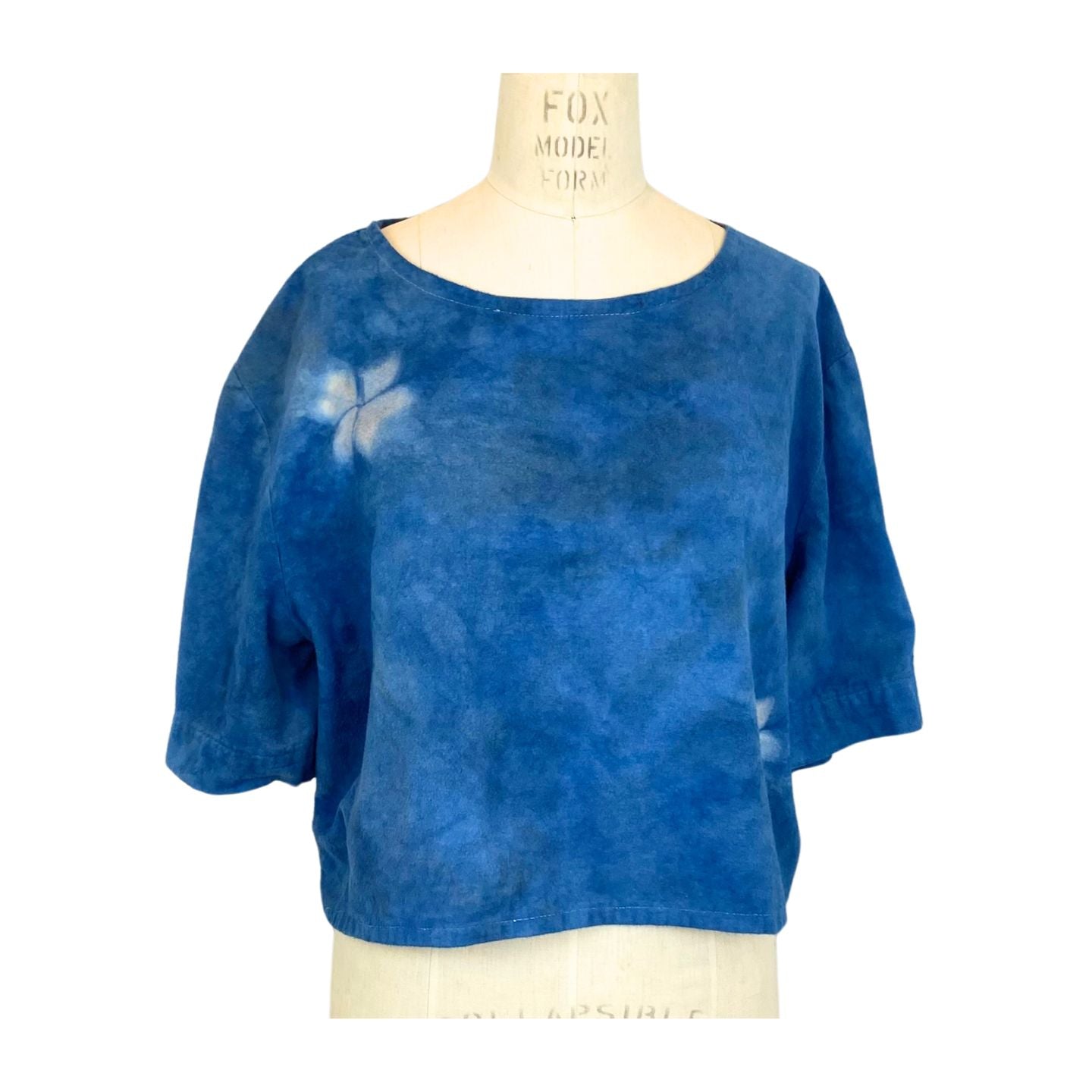 Blue Petal Flannel Boxy Allyn T