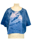 Blue Pink Poplin Boxy Allyn T
