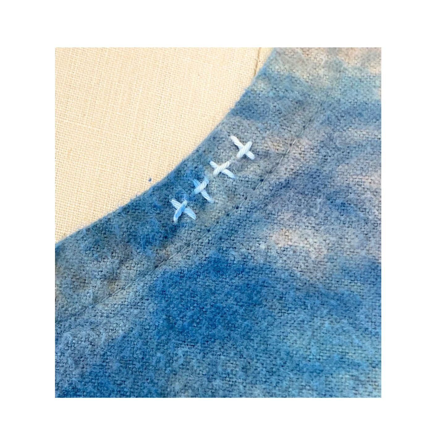 Blue Purple Flannel Boxy Allyn T