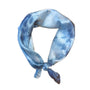 Blue Square Silk Scarf – Naturally Dyed