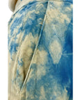 Carina Skirt in Tan Teal | Organic Cotton Double Gauze in XL Only