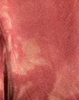 Plant Dyed Burgundy Flame Silk Kimono