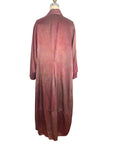 Plant Dyed Dusty Rose Silk Kimono