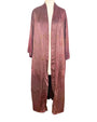 Plant Dyed Dusty Rose Silk Kimono