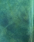 Plant Dyed Peacock Green Silk Kimono