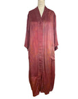 Plant Dyed Purple Sunset Silk Kimono