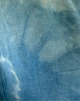 Plant Dyed Turquoise Burst Silk Kimono