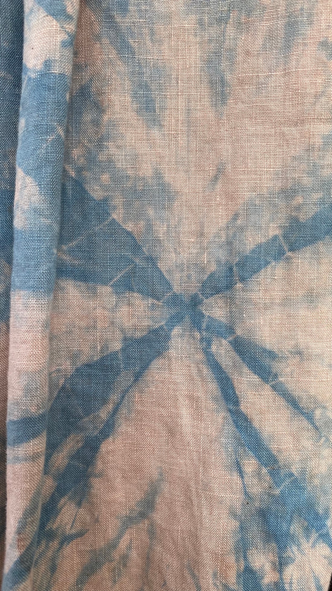 Stella Pants | Organic Linen in Blue Mauve