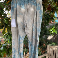 Stella Pants | Organic Linen in Blue Grey | 2X Only
