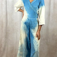 Janelle Jumpsuit in Blue Tan Ombre