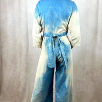 Janelle Jumpsuit in Blue Tan Ombre