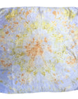 Lavendar Square Silk Scarf – Naturally Dyed Floral Print