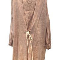 Botanically Dyed Linen Tunic in Lavender