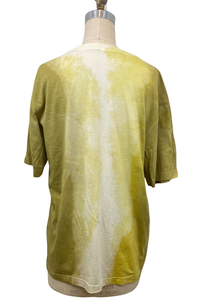 T shirt in Yellow Ombre