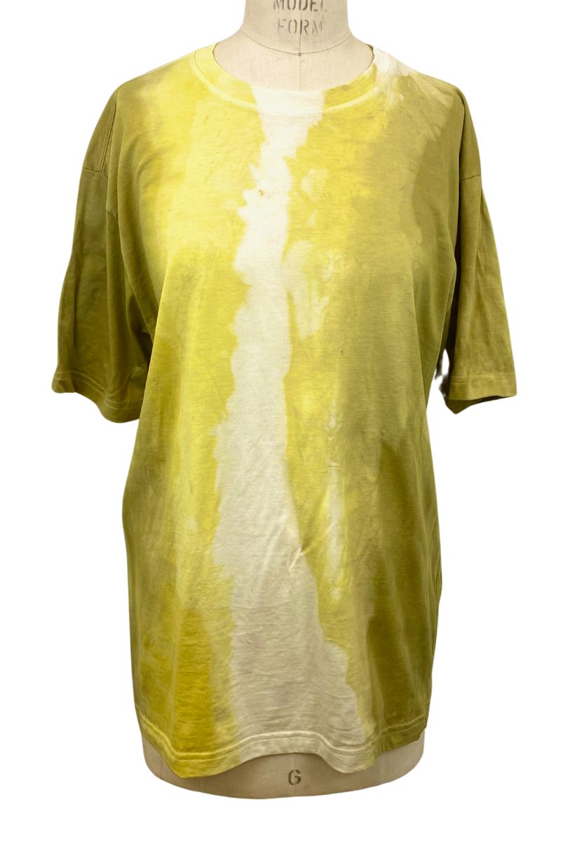 T shirt in Yellow Ombre