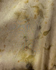 Gold Silk Serina Midi Dress Naturally Dyed – Sustainable Fashion