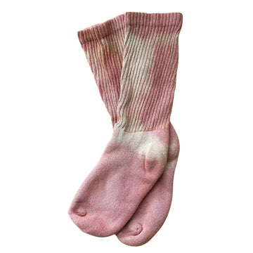 Organic Cotton Socks in Rose Tan