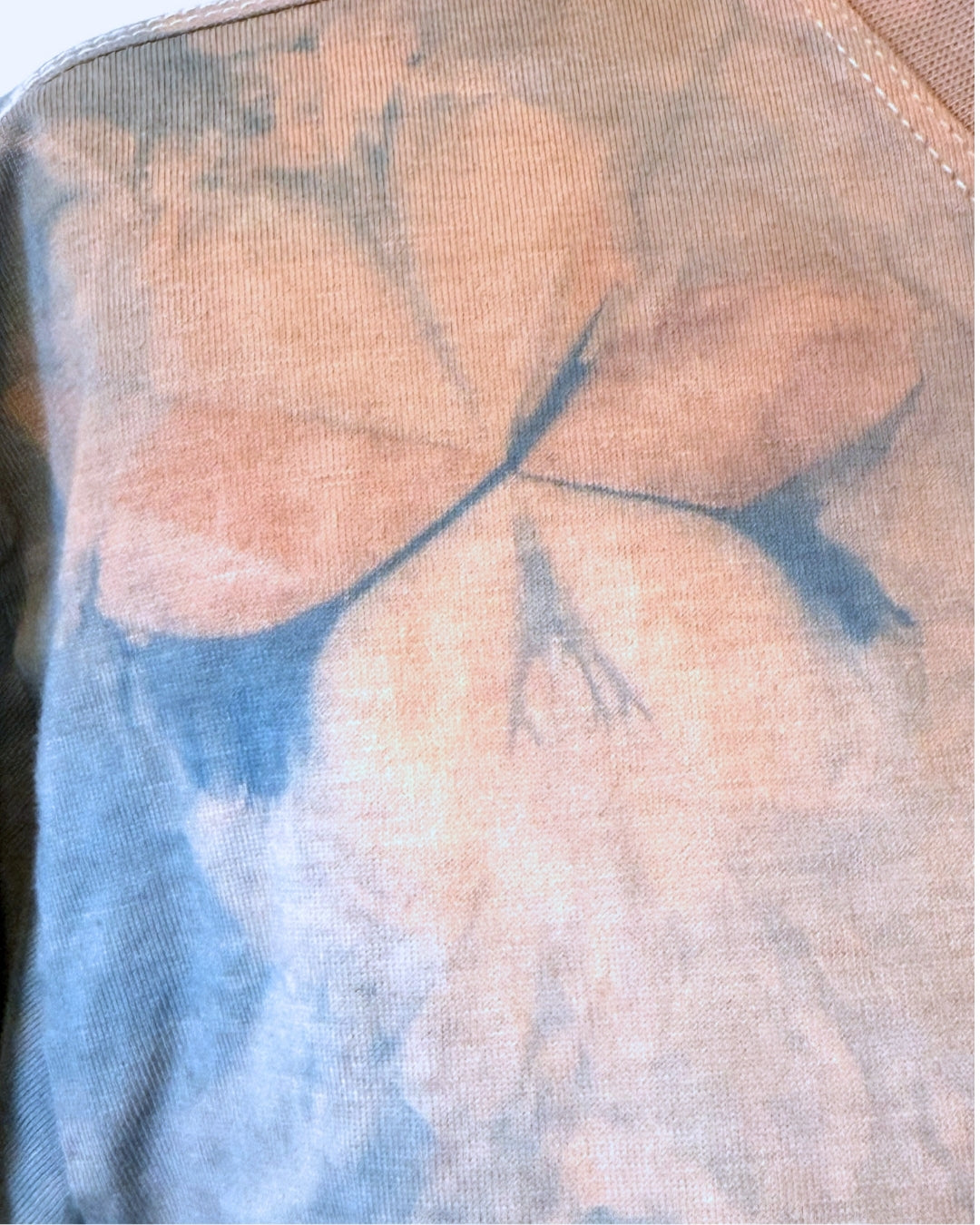 Rose Through Tee Rose Teal T Shirt | Naturally Dyed | Petal – Marree