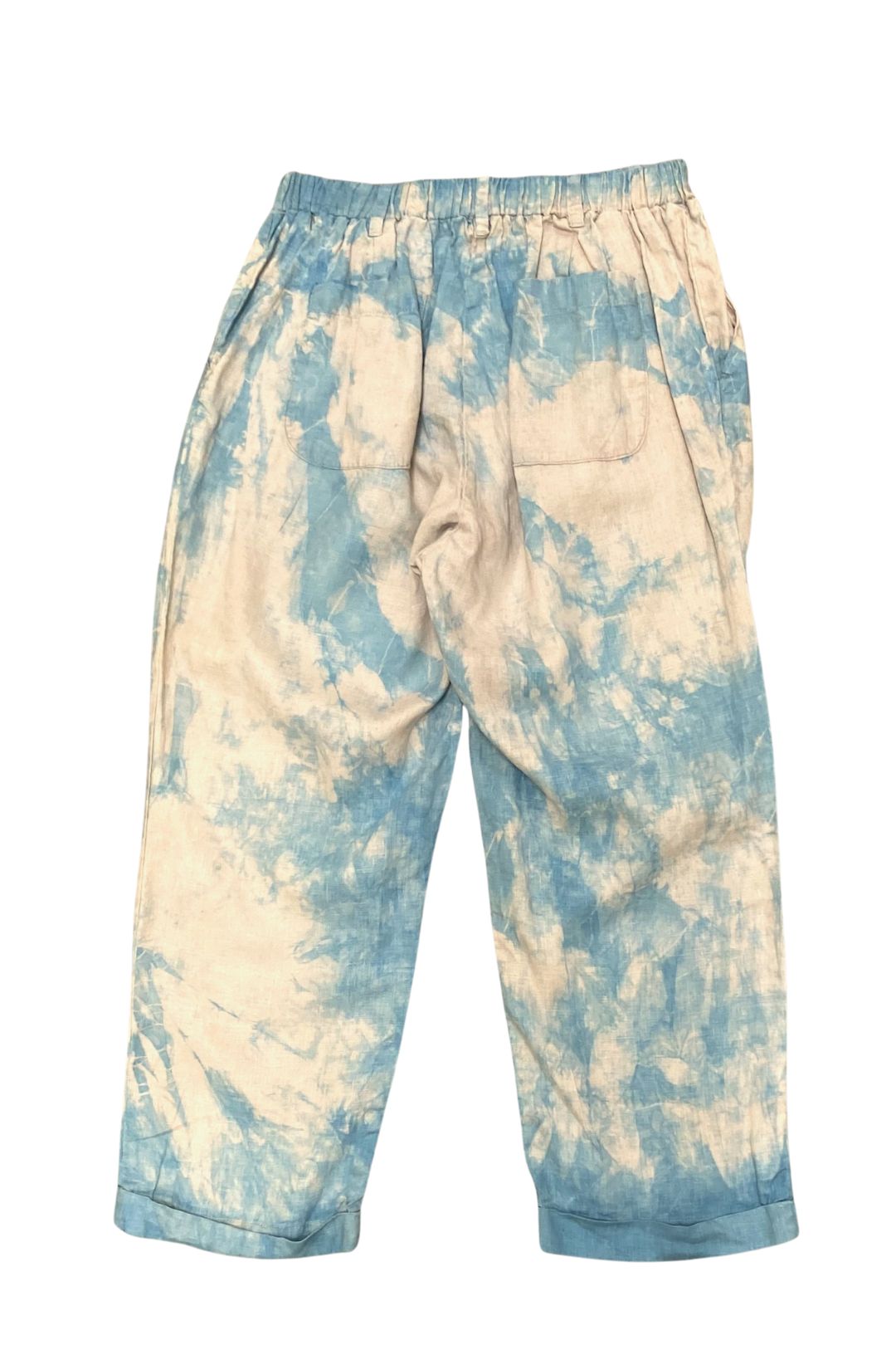 Stella Pants - Your Versatile Pant for Every Occasion | Organic Linen in Blue Tan