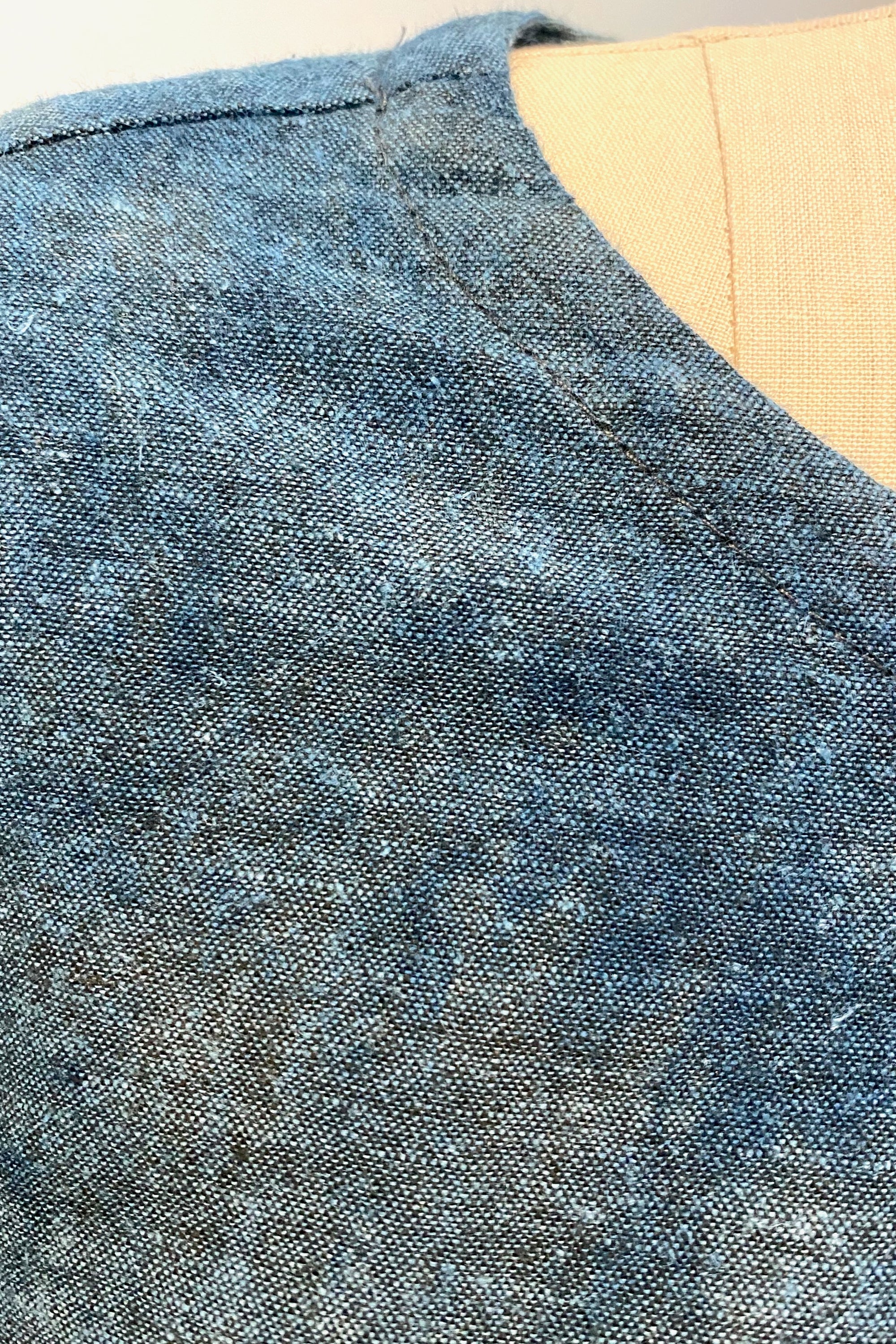 Vega Top | Organic Cotton &amp; Hemp | Blue