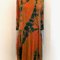 Botanically-Dyed-Bamboo-Knit-Dress-in-Orange-Willow