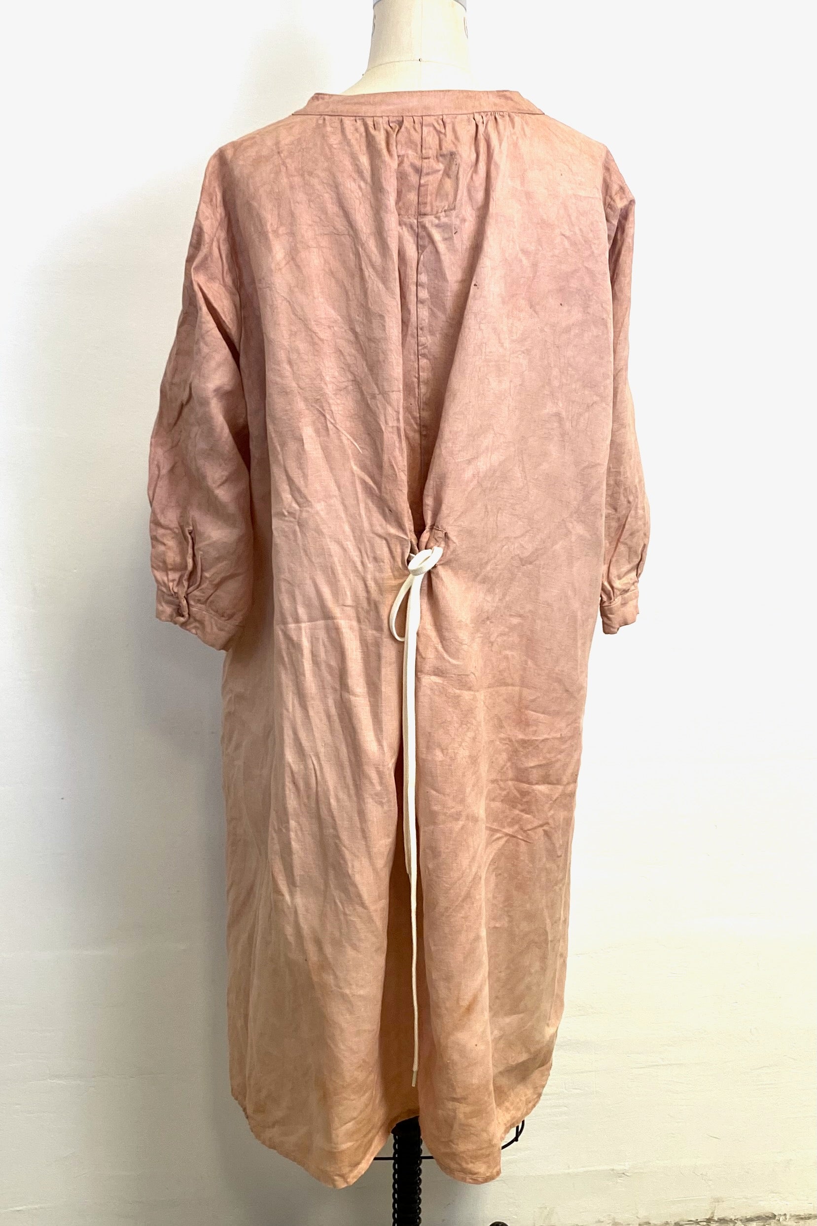Peach Organic Linen Celeste Dress with Pockets - The Perfect Dress for Every Occasion