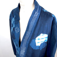 Indigo Blue | Custom Long Jacket with Sashiko | For men and women