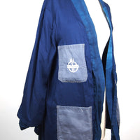 Indigo Blue | Custom Long Jacket with Sashiko | For men and women