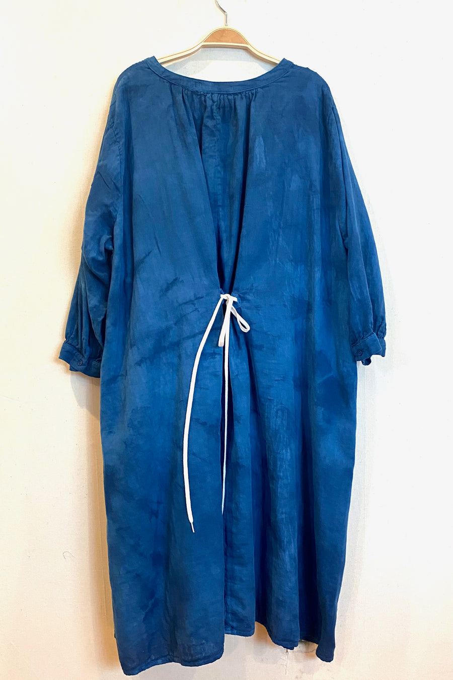 Celeste Dress in Navy Blue | Organic Cotton Double Gauze | Float