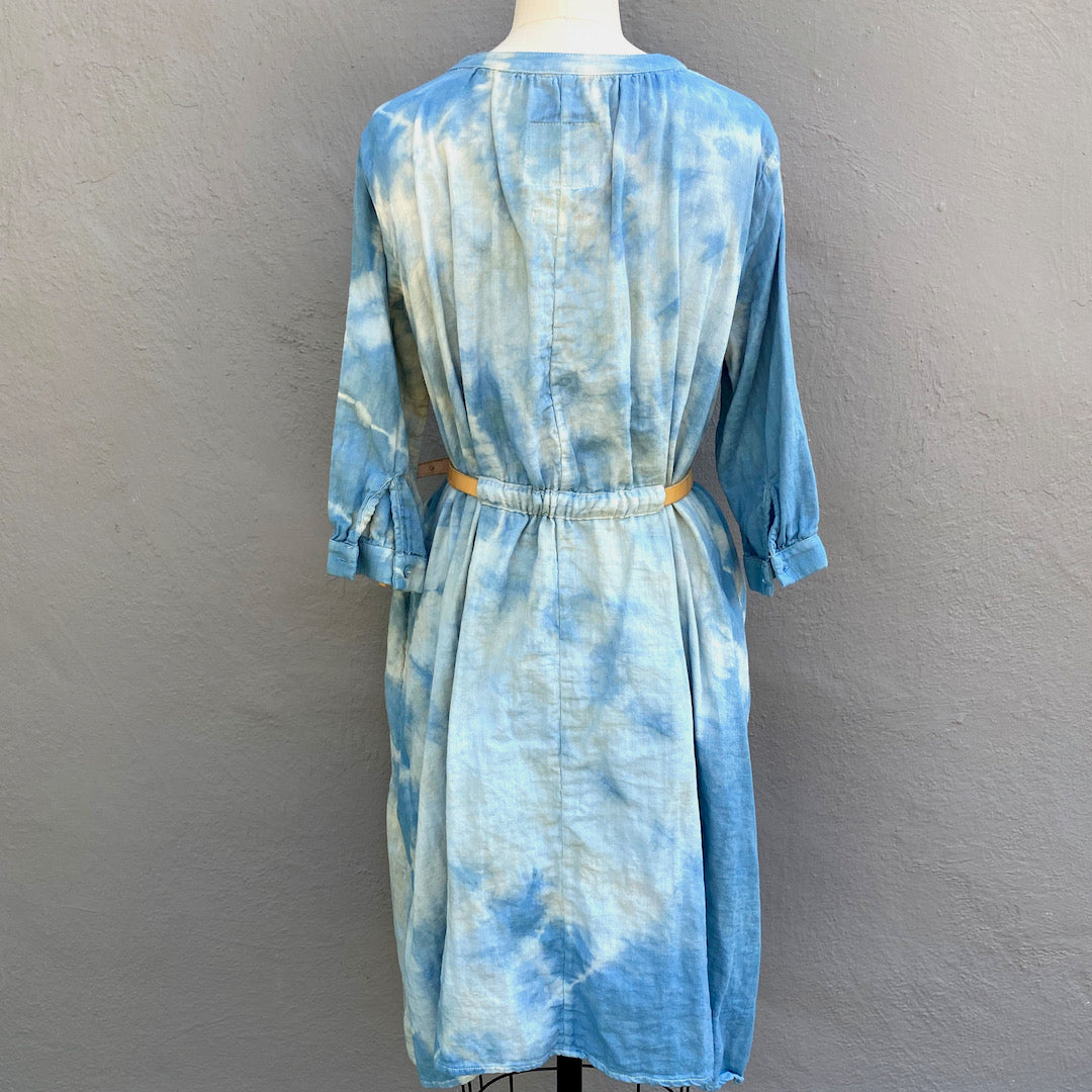 Celeste Dress in Light Blue | Organic Cotton Double Gauze | Ripple