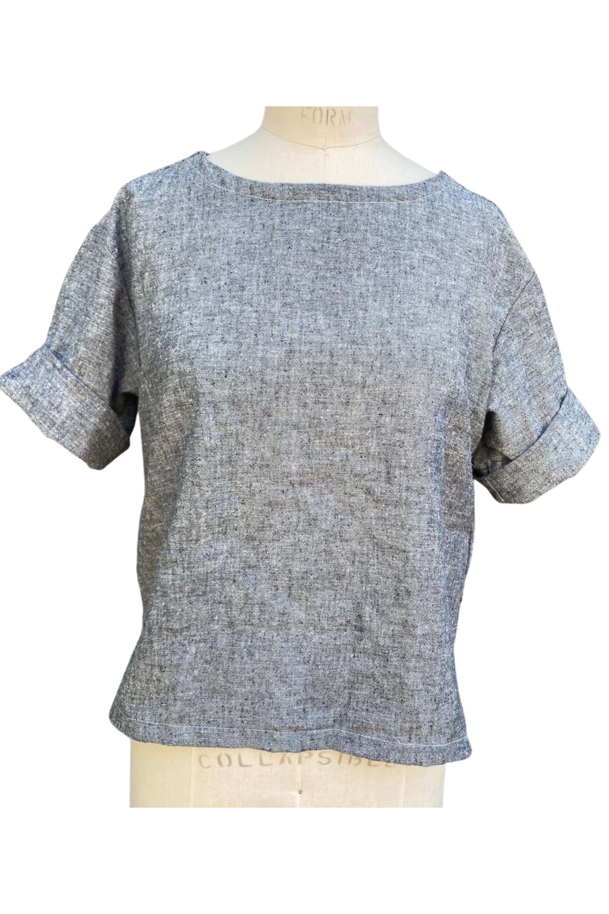 Vega Top | Organic Cotton &amp; Hemp | Grey