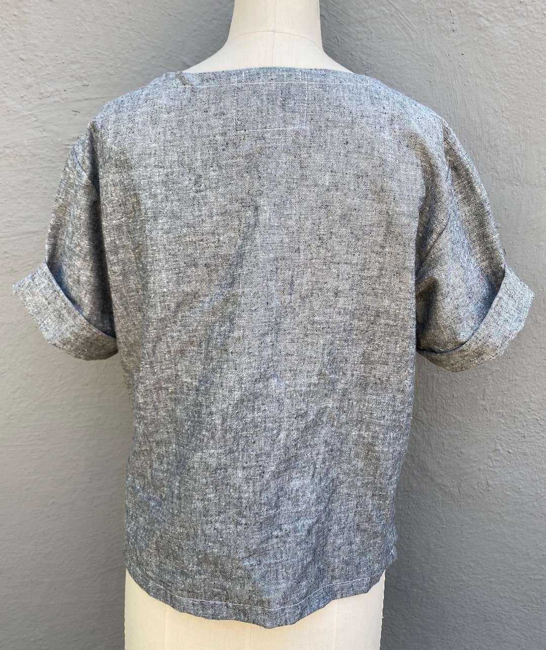 Vega Top | Organic Cotton &amp; Hemp | Grey